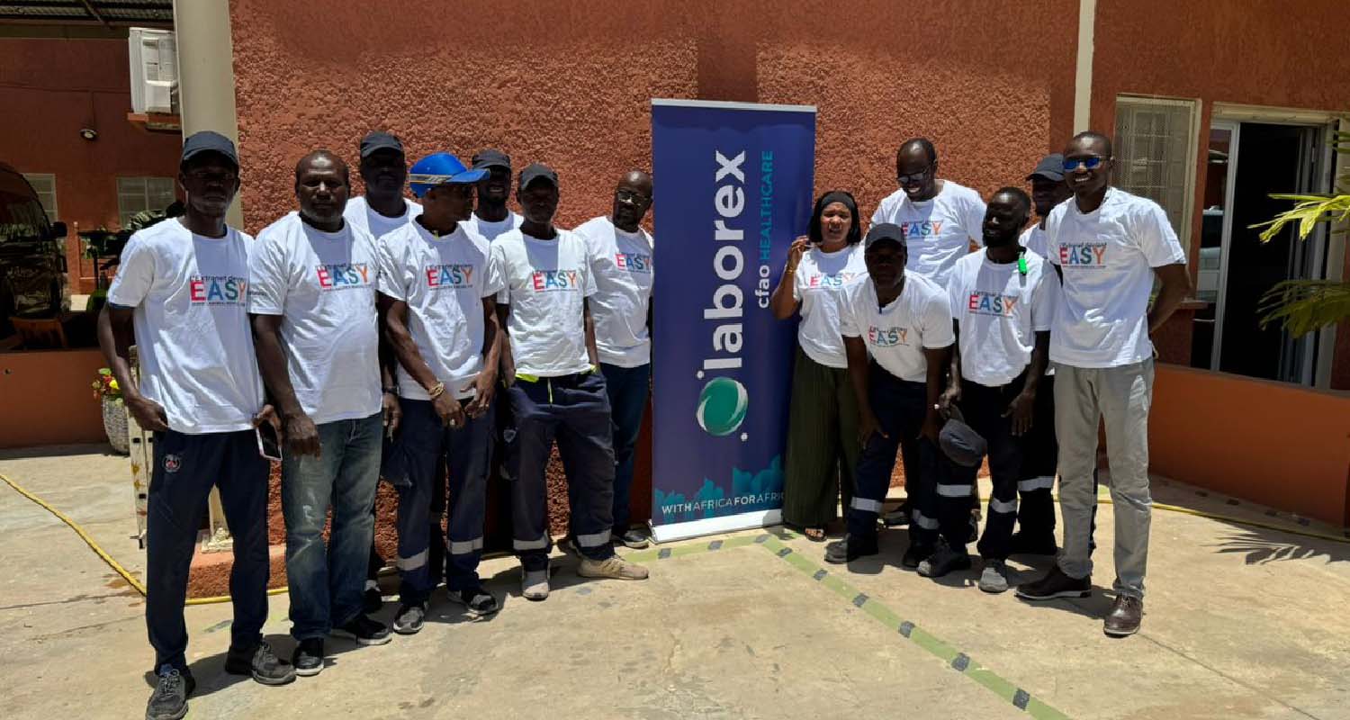 Equipe de Laborex SENEGAL à SAINT-LOUIS